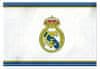 Vlajka Real Madrid FC, bílá, 75x50